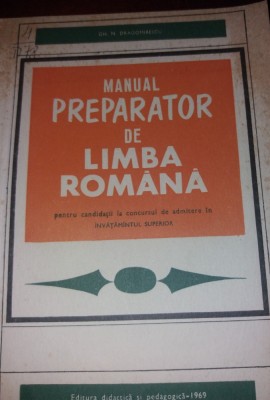 MANUAL PREPARATOR DE LIMBA ROMANA foto