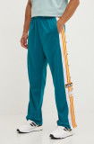 Adidas Originals pantaloni Adibreak barbati, culoarea turcoaz, modelator, IY9932