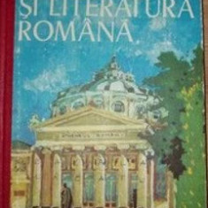 1986 Manual LIMBA ȘI LITERATURA ROMÂNĂ CLASA a XII-a Nicolae MANOLESCU T10