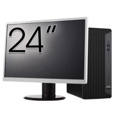 Pachet Calculator Second Hand HP EliteDesk 800 G6 Tower, Intel Core i5-10400F 2.90 - 4.30GHz, 16GB DDR4, Placa Video AMD Radeon R7 430 2GB, 256GB SSD