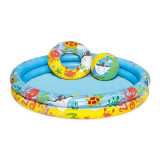 Piscina Gonflabila pentru Copii cu Minge si Colac de Inot - Bestway - 122x20 cm