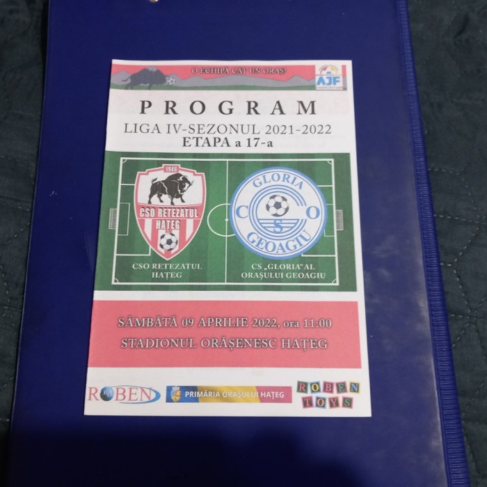 Program Retezatul Hateg - Gloria Geoagiu