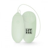 Ou Vibrator LUV EGG, Remote Control, 10 Moduri Vibratii, 4 Intensitati, Silicon, USB, Verde