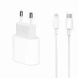 Cumpara ieftin Incarcator 20W 5V si cablu pentru iPhone Foxconn port USB C