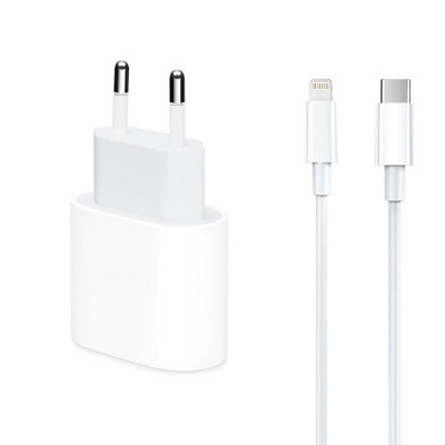 Incarcator 20W 5V si cablu pentru iPhone Foxconn port USB C foto