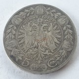 Austria 5 coroane / korona 1900 argint Franz Iosif l, Europa