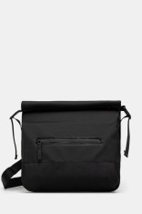 Rains geantă Trail Rolltop Messenger Bag W3 culoarea negru, 14490.01