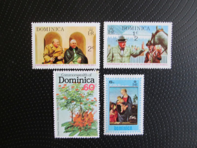 DOMINICA SERIE MNH/MH=62 foto