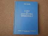 GEOMETRIE DIFERENTIALA de ANDREI DOBRESCU , 1961 RM4
