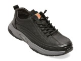 Cumpara ieftin Pantofi sport BITE THE BULLET negri, 70915, din piele naturala