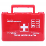 Trusa medicala auto de prim ajutor, conform standardului European DIN13164, Roll Fast, valabilitate 5 ani