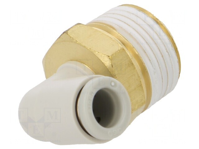Racord Push-In 90&deg; Filetat 1-10bar 5-60&deg;C