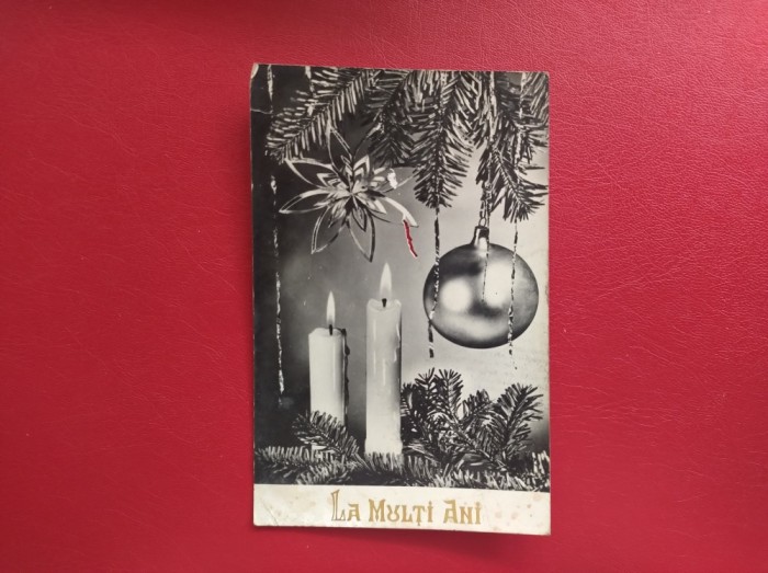 CARTE POSTALA - RPR - LA MULTI ANI