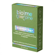 Acid Folic 1mg, 30 comprimate, Biome