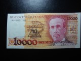 BRAZILIA 10 CRUZADOS NOVOS/ 10.000 CRUZADOS UNC