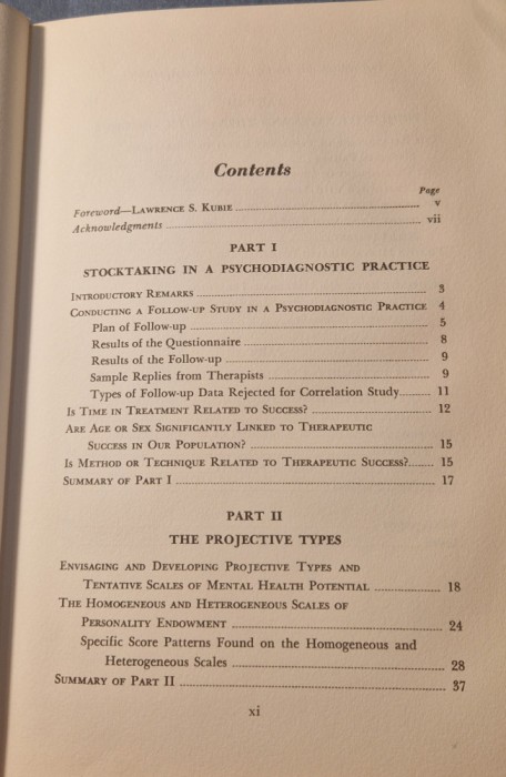 Psychodiagnostic testing an empirical Approach Molly Harrower