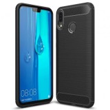 Husa Silicon CARBON Huawei Y9 2019 Negru