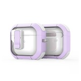 Husa Apple AirPods 4 Dux Ducis PECN Series, mov alb