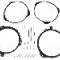 Set 2 rame pentru difuzor, 165mm, BMW, Mercedes, Nissan, Opel, Renault, ACV - 271230-05-1-0
