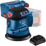Bosch GEX 185-LI + ProCORE- Slefuitor cu excentric 125 mm valiza speciala + Acumulator Li-Ion 18 V 4 Ah