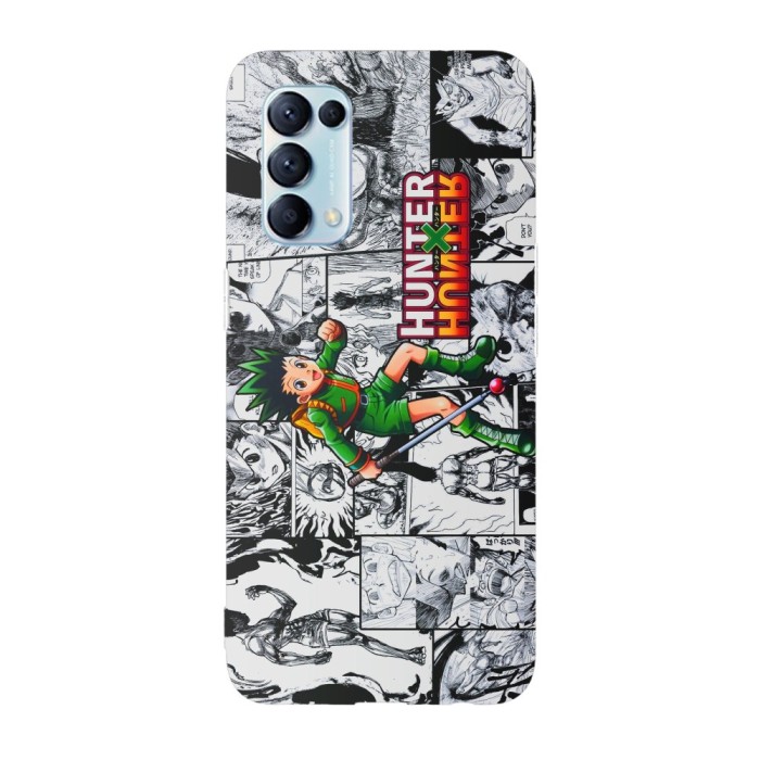 Husa compatibila cu Oppo A74 5G, Viceversa, model Gon Freecss Hunter x Hunter, Silicon, TPU