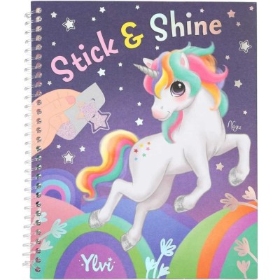 Carte de colorat Ylvi Stick and Shine Depesche PT12472 foto