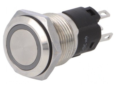 Comutator Anti-Vandalism SPDT Alb 3A 240V foto