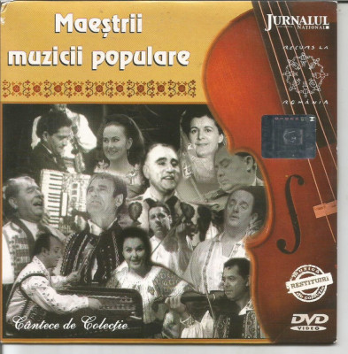 (B) CD -Maeștrii Muzicii Populare (C&amp;acirc;ntece De Colecție)-Jurnalul National foto