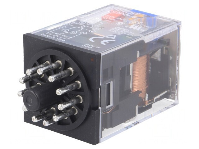 Releu Electromagnetic 3PDT 24VDC 10A