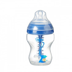 Biberon anticolici cu sistem de ventilatie Albastru, 260 ml, Tommee Tippee