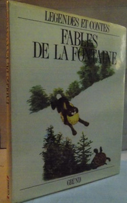 LEGENDES ET CONTES , FABLES CHOISIES DE LA FONTAINE , illustrees par JIRI TRNKA , 1974 *PREZINTA HALOURI DE APA foto