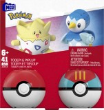 POKEMON MEGA SET DOUA BILE TOGEPI SI PIPLUP 41 PIESE SuperHeroes ToysZone, Mattel