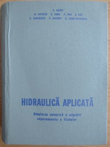 Hidraulica aplicata - Simion Hancu
