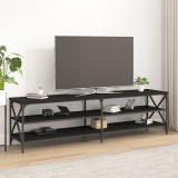 Comoda TV, negru, 180x40x50 cm, lemn prelucrat GartenMobel Dekor, vidaXL