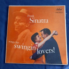 Frank Sinatra - Songs For Swingin&amp;#039; Lovers _ LP _ Capitol, UK, 1957 _ NM / VG+ foto