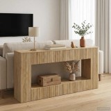 vidaXL Masă de consolă Stejar Sonoma 155 x 29 x 74 cm Lemn prelucrat 899888