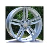 Jante aliaj 18 inch 5x120 ET30 argintii compatibile BMW, set 4 buc