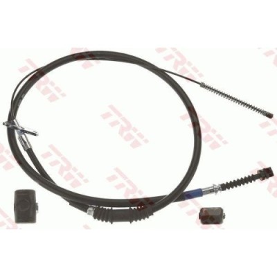 Cablu frana mana Peugeot 207 (Wa Wc) 02.06-12.15, 207 Sw Box / Estate (Wk) 08.07-12.12, Spate, Stanga=Dreapta, TRW foto