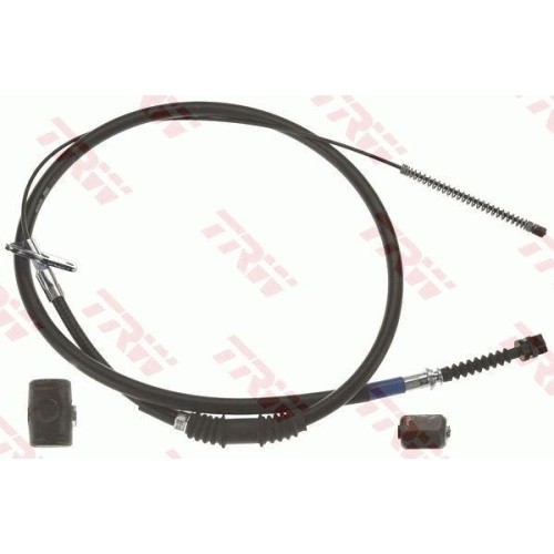 Cablu frana mana Peugeot 207 (Wa Wc) 02.06-12.15, 207 Sw Box / Estate (Wk) 08.07-12.12, Spate, Stanga=Dreapta, TRW