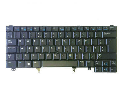 Tastatura laptop ca noua DELL E5420 E5430 E6320 E6330 E6420 E6430 E5430 E6440 Black Backlit Germania DP/N T9TKM foto