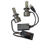 Cumpara ieftin Set 2 becuri auto LED H7, 12V, 180W, 6000K, Canbus, 16000Lm, BZRSH, IPF