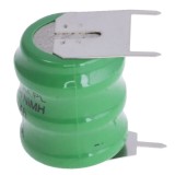Accu.ind.16x18mm 3.6V 80mAh Ni-MH 3pini