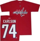 Washington Capitals tricou de bărbați #74 John Carlson red - XL
