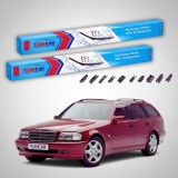 Cumpara ieftin Ștergătoare Mercedes-Benz Clasa C S202 Break 1996-2001 | Față Flat &ndash; TeamCar&reg;