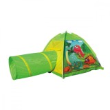 Cort cu tunel pentru copii Iplay-Toys Dinosaur Tent