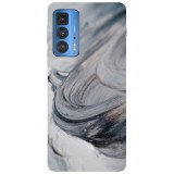 Husa compatibila cu Motorola Edge 20 Lite model Liquid gold, Silicon, TPU, Viceversa, Transparent, Carcasa