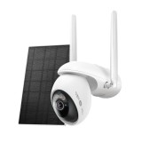 Solar-Powered Pan Tilt Wi-Fi 4G LTE Security Camera Kit TP Link, 1 2.7 Progressive Scan CMOS Starlight Sensor, 2A 850 nm IR LEDs (33 ft 10 m) Full-Col