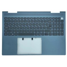 Carcasa superioara cu tastatura palmrest Laptop, Dell, Inspiron 16 7610, YRKJM, 0YRKJM, 0MH1FG, MH1FG, 460.0N306.0001, pentru placa video RTX 3050, il