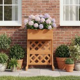 vidaXL Grădină verticală trellis Portocaliu 48 x 30 x 70,5 cm 42035229