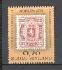 Finlanda.1975 Expoziytia filatelica NORDIA DF.40, Nestampilat